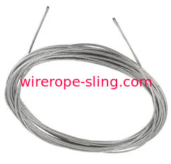 높은 장력 신뢰성 10 미터 2mm 스테인리스 철사 밧줄 Cabel 섬유 핵심