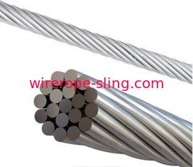 6.4mm 스테인레스 스틸 와이어 로프 1 X 19 Aisi Standard for Crane / Lifting