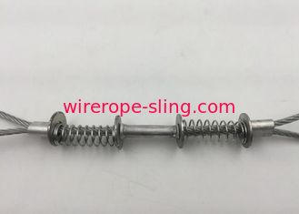 3.2mm 안전 철사 밧줄과 새총의 루프 길이를 가진 직류 전기를 통한 철강선 새총
